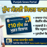 ਪੰਜਾਬ ਸਰਕਾਰ ਦਾ ਵੱਡਾ ਉਪਰਾਲਾ: 'ਮੁੱਖ ਮੰਤਰੀ ਸਿਹਤ ਕਾਰਡ' ਨਾਲ 10 ਲੱਖ ਰੁਪਏ ਤੱਕ ਦਾ ਮੁਫ਼ਤ ਇਲਾਜ Mukh Mantri Sehat Card Punjab Mukh Mantri Sehat Card Punjab 10 Lakh Free Treatment