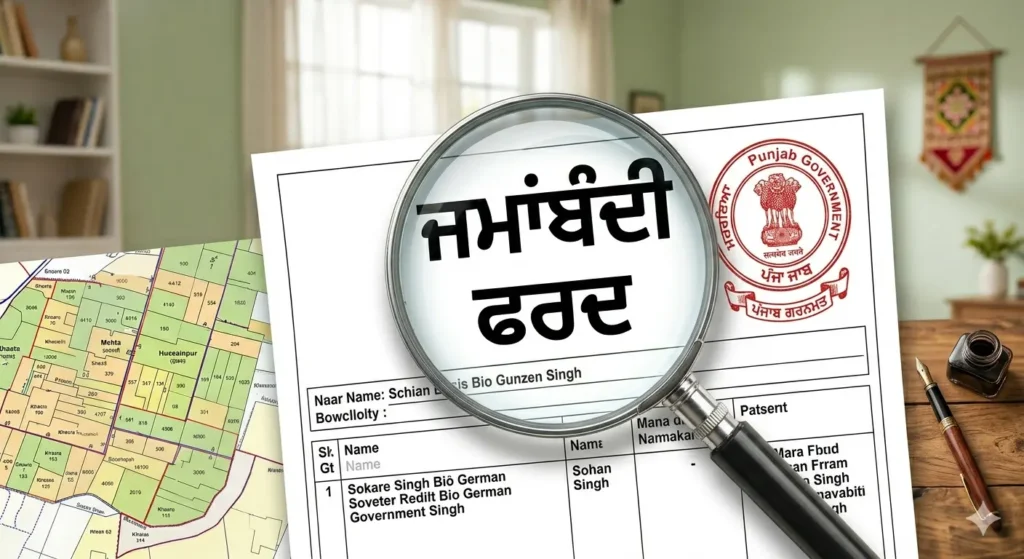 ਘਰ ਬੈਠੇ ਆਨਲਾਈਨ ਆਸਾਨੀ ਨਾਲ ਜਮਾਂਬੰਦੀ ਅਤੇ ਫਰਦ ਕਿਵੇਂ ਕੱਢੀਏ?(JAMABANDI AND FARD) ਪੂਰਾ ਤਰੀਕਾ: 2026 ਜਮ੍ਹਾਂਬੰਦੀ ਪੰਜਾਬ ਪੋਰਟਲ ਤੋਂ ਆਨਲਾਈਨ ਫਰਦ ਕੱਢਣ ਦਾ ਤਰੀਕਾ ਅਤੇ ਜ਼ਰੂਰੀ ਜਾਣਕਾਰੀ